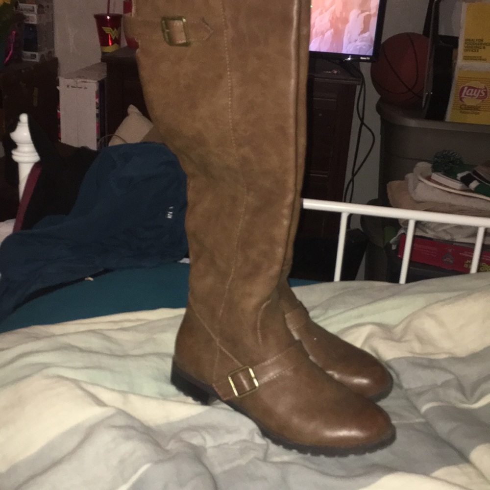 Knee high boots